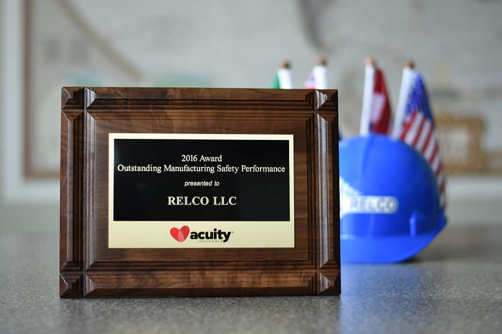 RELCO Receives Outstanding Manufacturing Safety ...