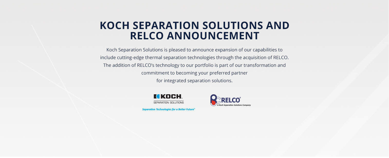 RELCO & Koch Annoucement